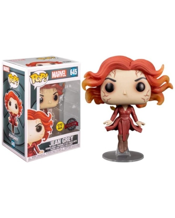 FUNKO POP Jean Grey 645 - X-Men Brillante en la Oscuridad Edición Especial  889698376891