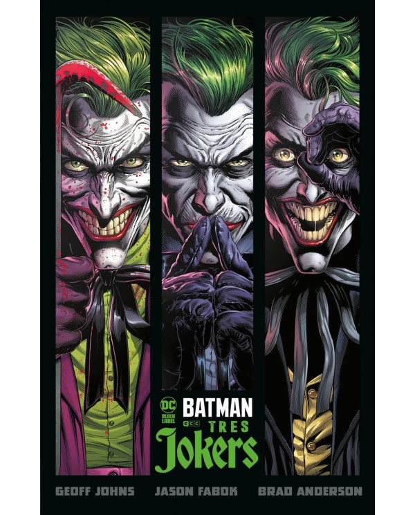 9788419811967 ECC    Batman: Tres Jokers (Edición Deluxe) Geoff Johns