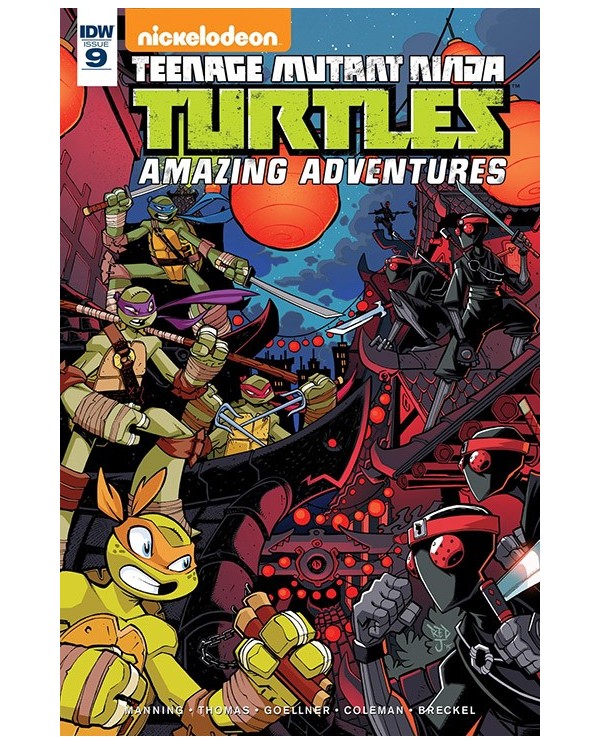 9788419866486 ECC    Las asombrosas aventuras de las Tortugas Ninja núm. 09  Matthew K. Manning, Caleb Goellner