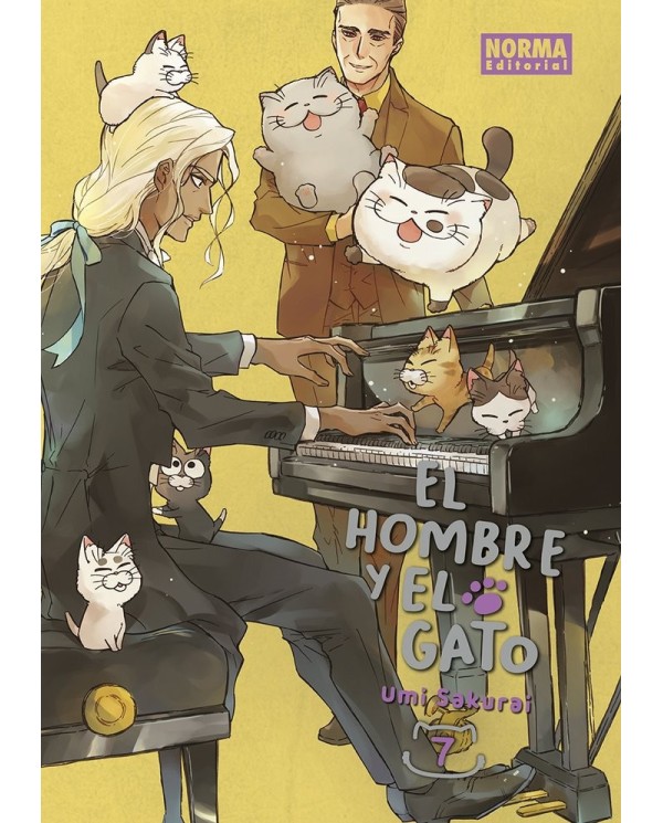 9788467950212  NORMA    EL HOMBRE Y EL GATO 7 UMI SAKURAI