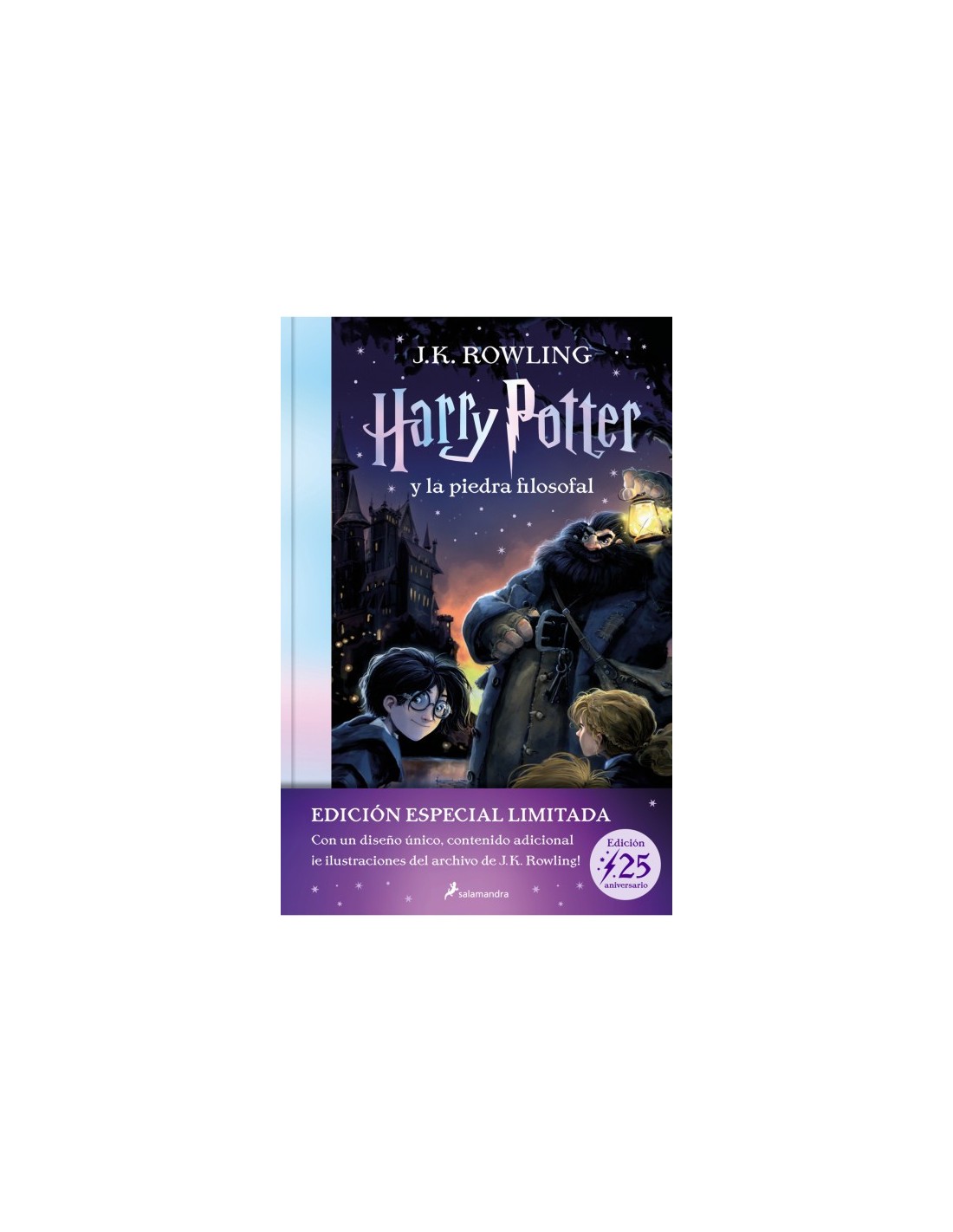 Harry Potter y la piedra filosofal (edición especial limitada por el 25º  aniversario) (Harry Potter 1) (Capa dura) · SALAMANDRA INFANTIL · El Corte  Inglés