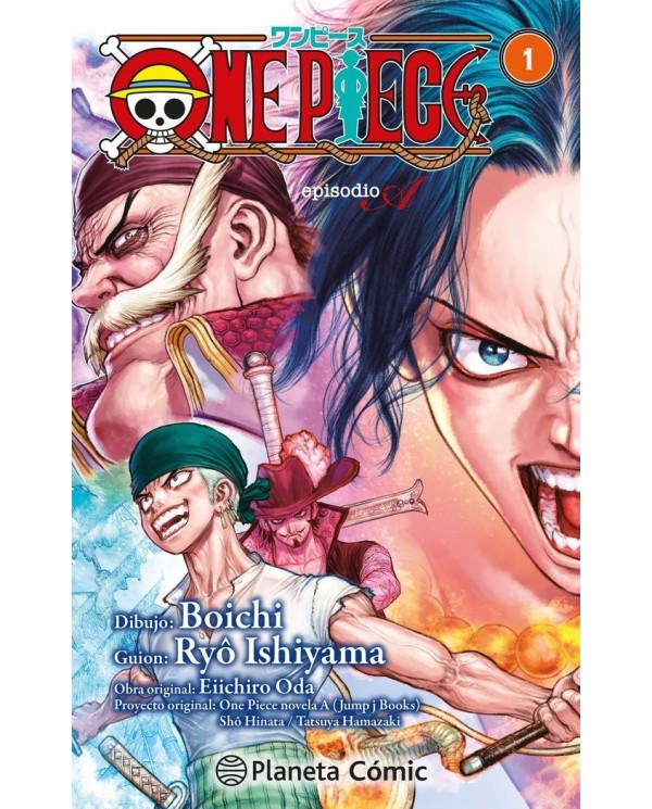 9788411404648  PLANETA COMIC  ONE PIECE EPISODIO A 1 ODA  EIICHIRO/BOICHI