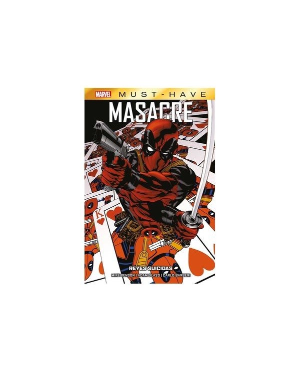 9788411504102 PANINI   MARVEL MUST HAVE. MASACRE: REYES SUICIDAS ADAM GLASS