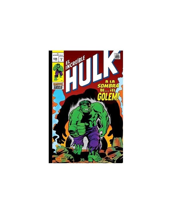 9788411506816 PANINI   EL INCREIBLE HULK 03 (MARVEL GOLD) A LA SOMBRA DE EL GOLEM ROY THOMAS