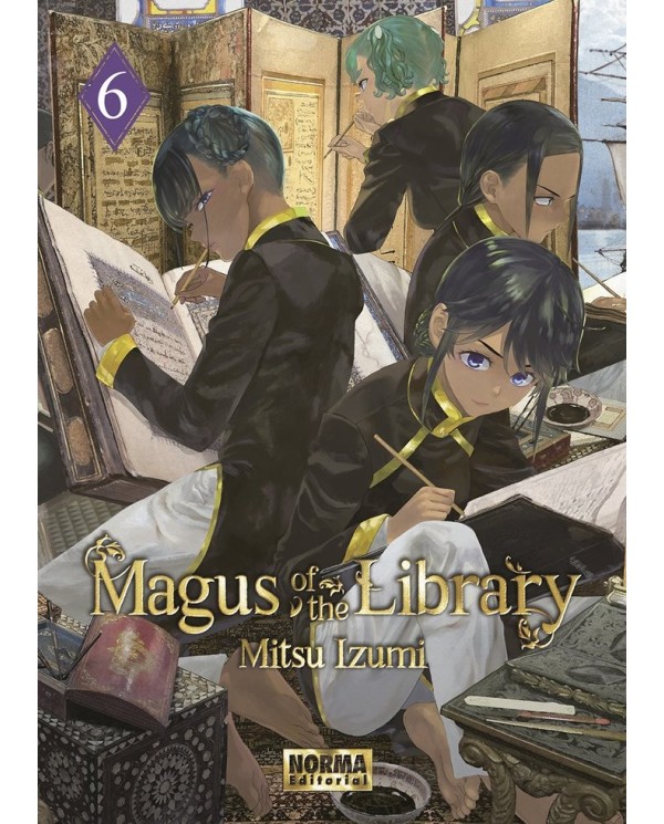 9788467949636  NORMA  MAGUS OF THE LIBRARY 6 MITSU IZUMI