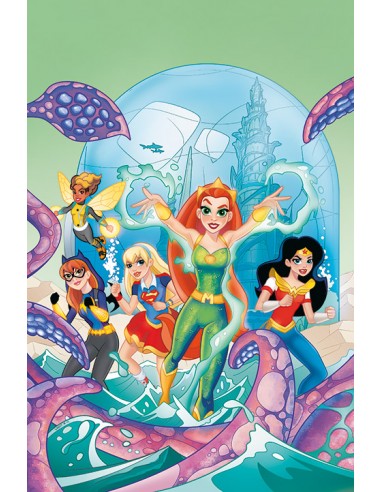 9788419920348 ECC  DC Super Hero Girls: En busca de Atlantis (Biblioteca Super Kodomo)  Shea Fontana