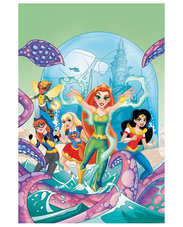 9788419920348 ECC  DC Super Hero Girls: En busca de Atlantis (Biblioteca Super Kodomo)  Shea Fontana