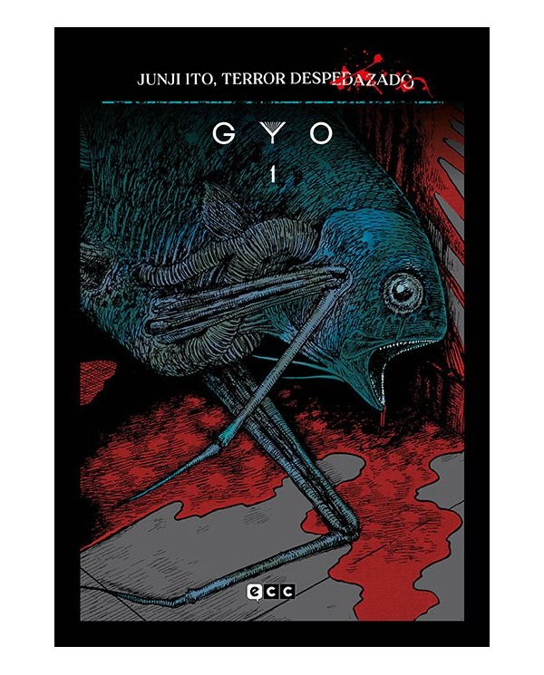 9788419866578 ECC  Junji Ito, Terror despedazado núm. 8 de 28 - Gyo núm. 1 Junji Ito