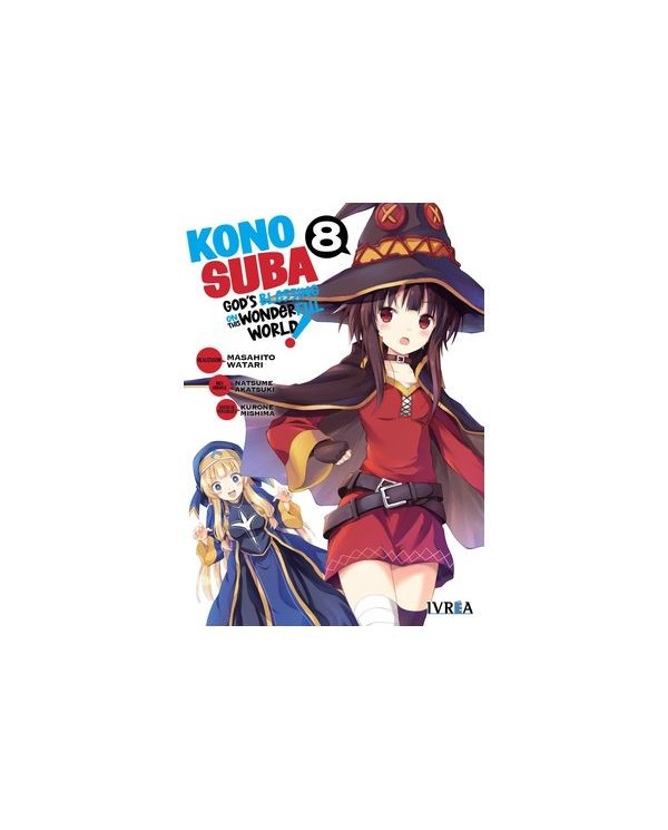 9788419869623 IVREA  KONOSUBA 08 MASAHITO WATARI