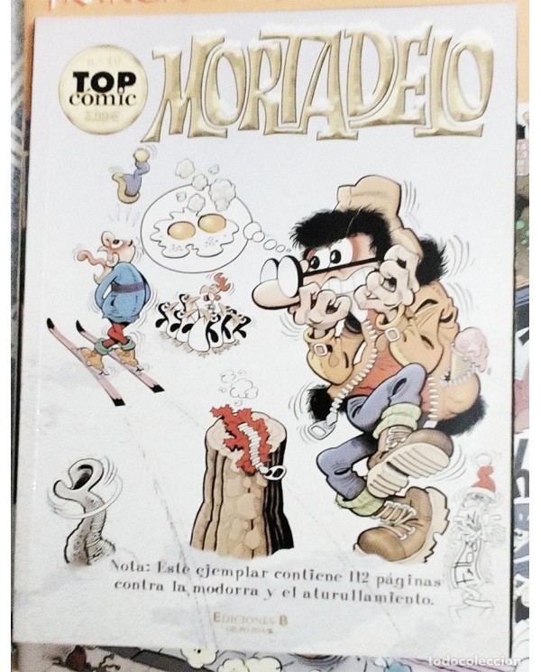 SEGUNDA MANO TOP COMIC MORTADELO 10  SM9788466612470