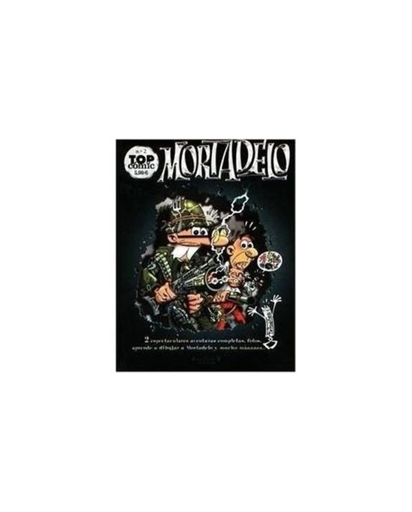 SEGUNDA MANO TOP COMIC MORTADELO 2 9788466608206