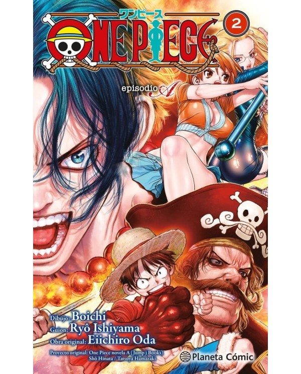 9788411404655  PLANETA COMIC  ONE PIECE EPISODIO A 2 ODA EIICHIRO/BOICHI