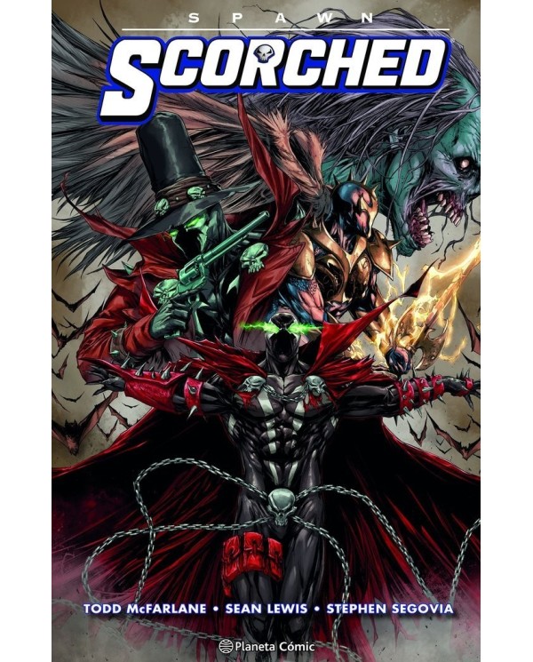 9788411404181  PLANETA COMIC  SPAWN SCORCHED 2 MCFARLANE TODD/LEWIS SEAN/SEGOVIA STE