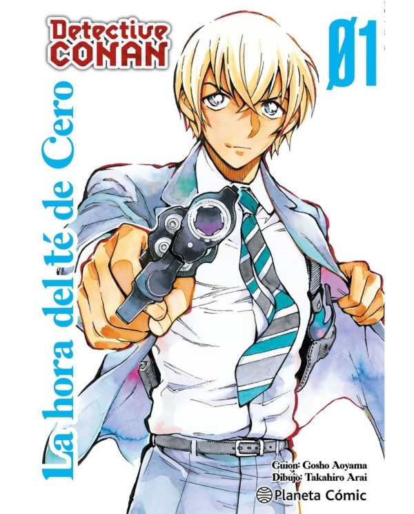 9788411409032  PLANETA COMIC  DETECTIVE CONAN ZEROS TEA TIME 1 AOYAMA GOSHO