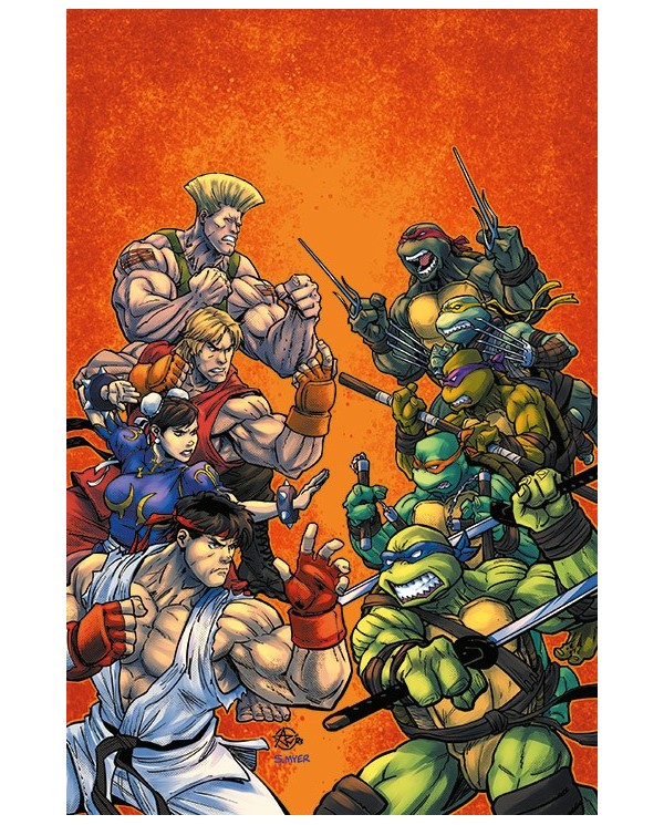 Las Tortugas Ninja vs. Street Fighter núm. 1 de 5