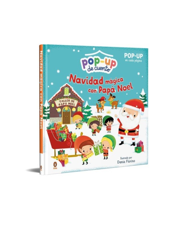 NAVIDAD MAGICA CON PAPA NOEL POP-UP DE CUENTO Cuentos Infantiles12,...