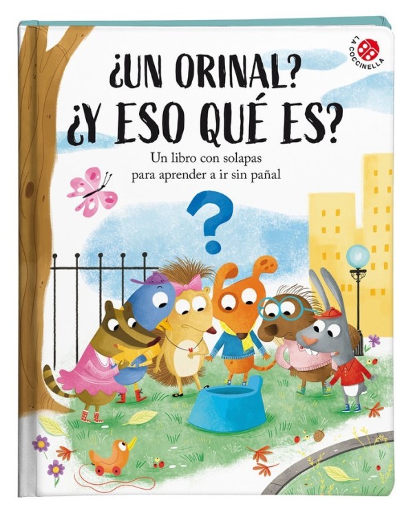 UN ORINAL Y ESO QUE ES UN LIBRO CON SOLAPAS PARA APRENDER A IR SIN PAÑAL 9788855065016