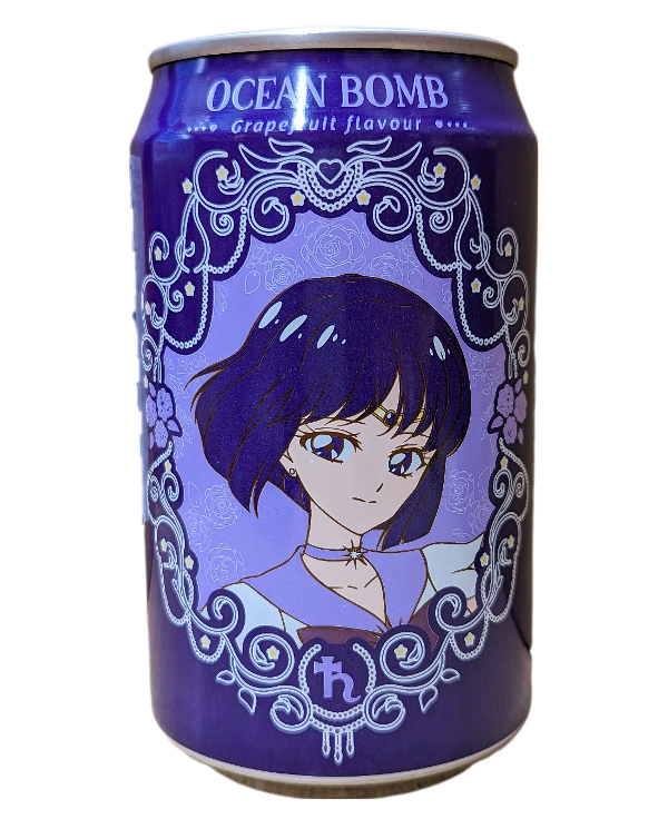 Refresco Ocean Bomb Sailor Moon Uva  4712966542994