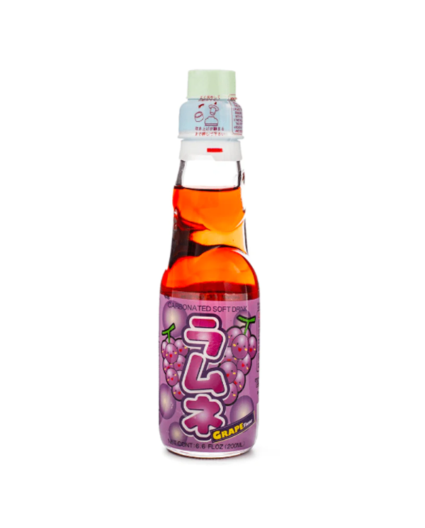 Bebida de Ramune Sabor Uva Negra  4902494210209