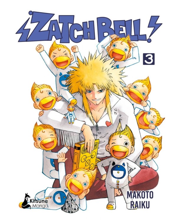 9788416788743,KITSUNE BOOKS,¡ZATCH BELL! 3RAIKU, Manga, Makoto Raiku