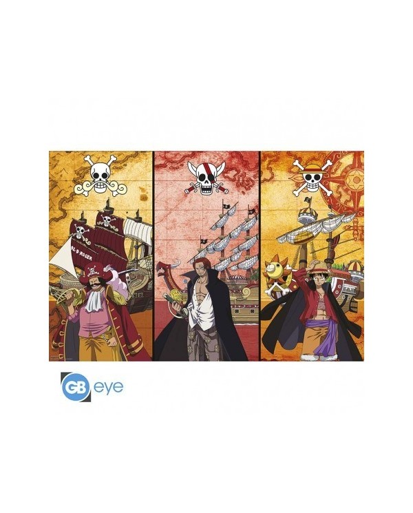 ONE PIECE - Poster Maxi 91.5x61 - Captains & Boats  3665361126591