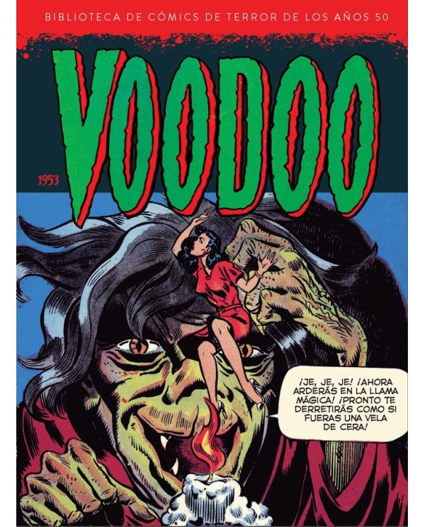 VOODOO 1953 BIBLIOTECA DE COMICS DE TERROR DE LOS AÑOS 50  9788419790187