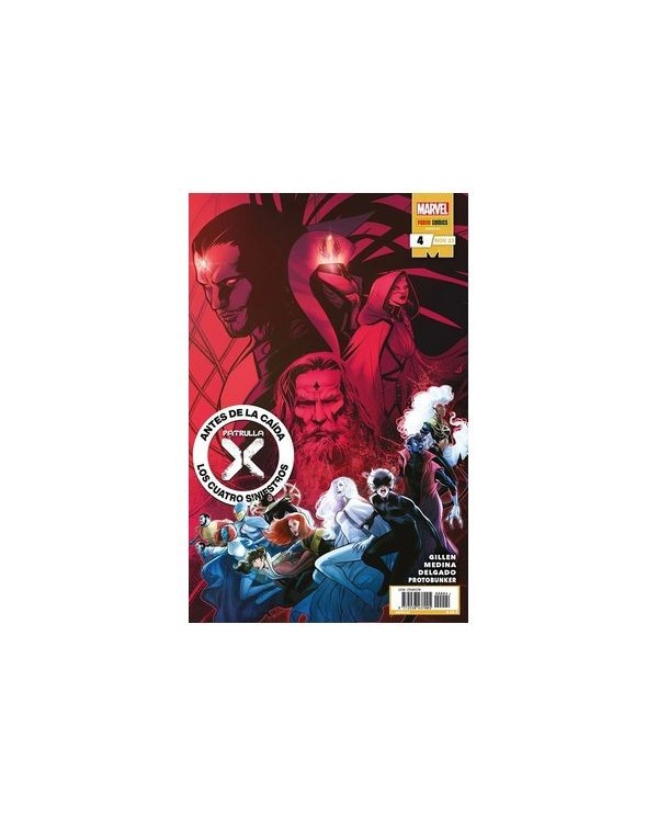 977293843700500004,PANINI,PATRULLA-X: ANTES DE LA CAIDA 04, Marvel, AL EWING