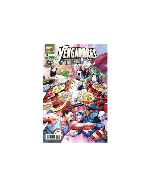 977000565200900006,PANINI,TODO VENGADORES 06: TODOPODEROSO 3, Marvel, DEREK LANDY