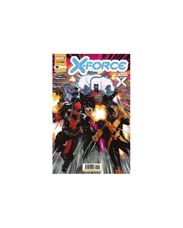 977000555400600044,PANINI,X-FORCE 38 (# 44), Marvel, ROBERT GILL