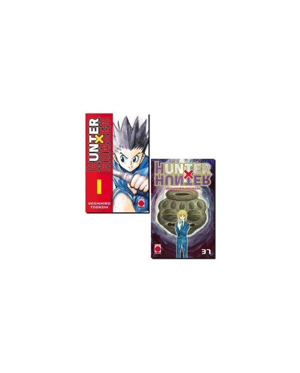 8424248921231,PANINI,HUNTER X HUNTER 01 (PORTADA ALTERNATIVA) + HUNTER X HUNTER 37 (PORTADA ALTERNATIVA), Marvel, YOSHIHIRO TOGA