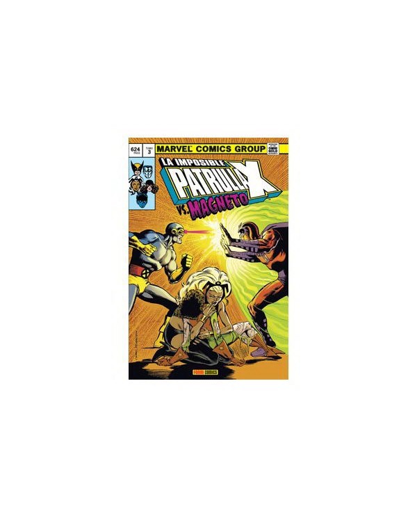 9788411509459,PANINI,LA IMPOSIBLE PATRULLA-X 03. VS MAGNETO (MARVEL GOLD), Marvel, CHRIS CLAREMONT