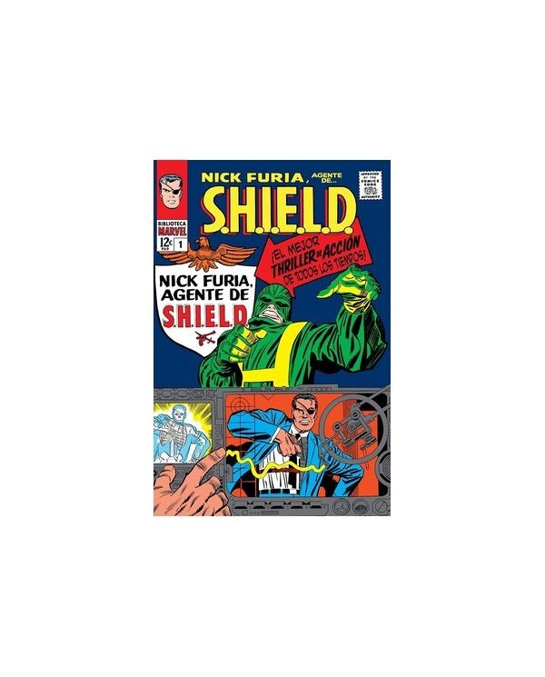 9788411508513,PANINI,BIBLIOTECA MARVEL 35. NICK FURIA, AGENTE DE SHIELD 1, Marvel, VARIOS AUTORES