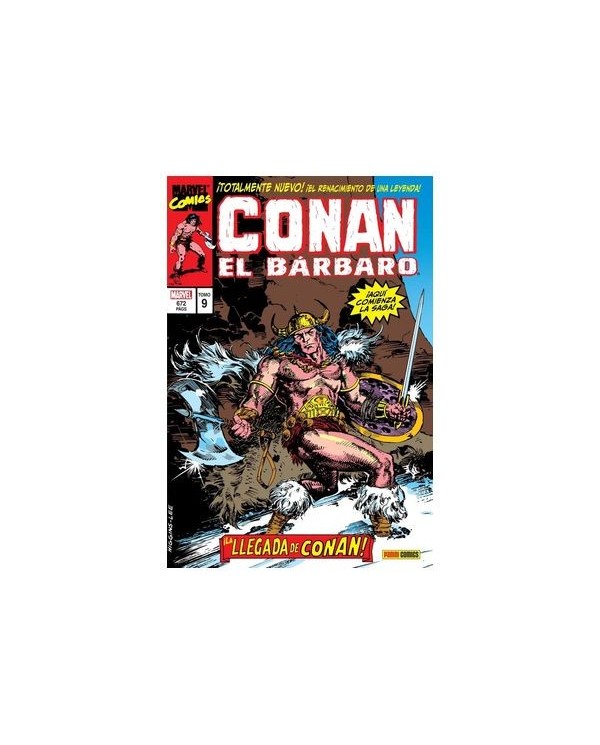 9788411508476,PANINI,CONAN EL BARBARO 09. LA ETAPA MARVEL ORIGINAL, Marvel, GARY KWAPISZ