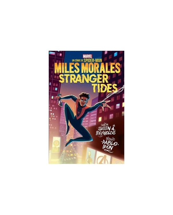 9788411507554,PANINI,MARVEL SCHOLASTIC. MILES MORALES STRANGER TIDES, Marvel, JUSTIN A. REYNOLDS