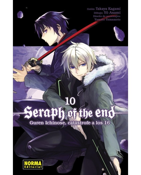 9788467961546 ,NORMA,SERAPH OF THE END 10 GUREN ICHINOSE CATASTROFE A LOS 16, Manga, KAGAMI TAKAYA/YAMAMOTO YAMATO/ASAM