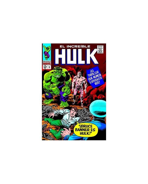 9788411509077,PANINI,BIBLIOTECA MARVEL 37. EL INCREIBLE HULK 03, Marvel, VARIOS AUTORES