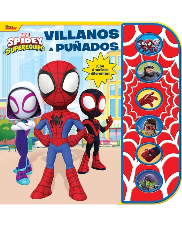 9781503764361,DISNEY,VILLANOS A PUÑADOS SPIDEY Y SU SUPEREQUIPO
, Infantil, DISNEY