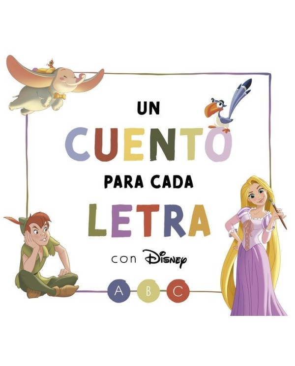 9788418039980,CLIPER PLUS,UN CUENTO PARA CADA LETRA CON DISNEY DISNEY LECTOESCRITURA, Infantil, DISNEY