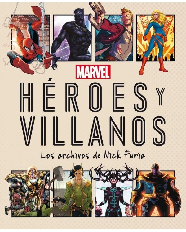 9788418610103,DISNEY,MARVEL HEROES Y VILLANOS
Los archivos de Nick Furia, Infantil, MARVEL