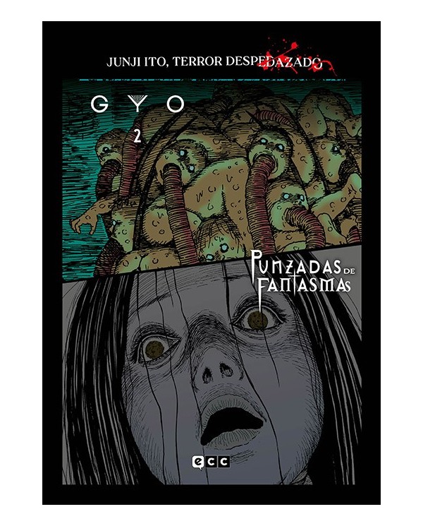 9788419866677,ECC,Junji Ito, Terror despedazado núm. 11 de 28 - Gyo 2 + Punzadas de fantasmas, Manga, Terror, Junji Ito