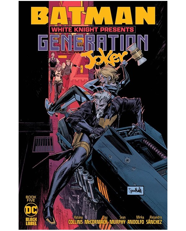 9788419972729,ECC,Batman: Caballero Blanco presenta: Generación Joker núm. 5 de 6, Dc, Batman, Sean Murphy, Katana Collins, Clay