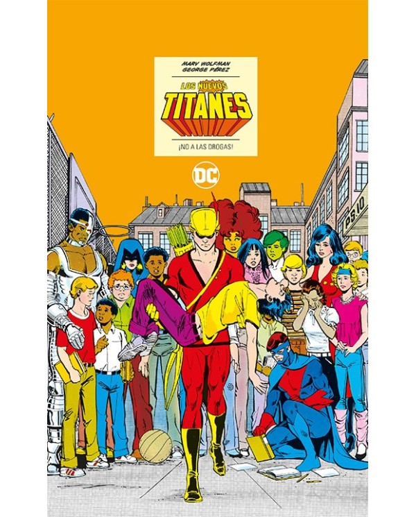 9788419760265,ECC,Los Nuevos Titanes: ¡No a las drogas! (DC Icons), DC, Marv Wolfman, George Pérez, Ross Andru, Adrian Gonzales