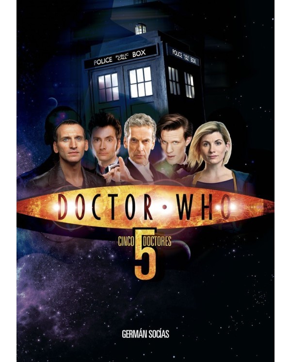 DOCTOR WHO CINCO DOCTORES 9788419740816 GERMAN SOCIAS