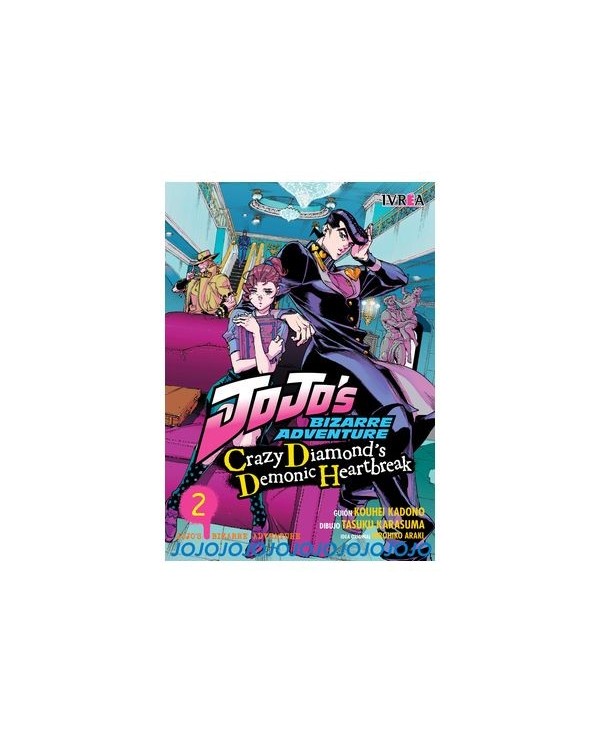 9788410061514,IVREA,JOJO´S: CRAZY DIAMOND´S DEMONIC HEARTBREAK 02, Manga, HIROHIKO ARAKI