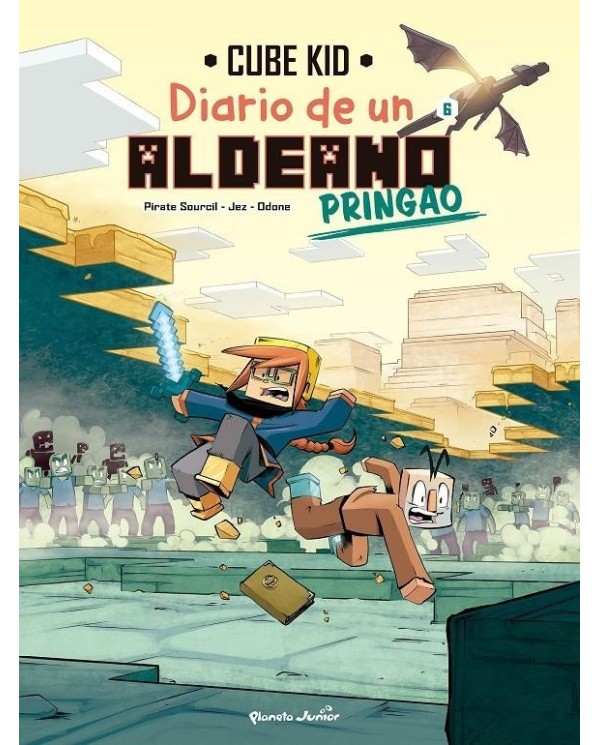 9788408277729,PLANETA JUNIOR,MINECRAFT DIARIO DE UN ALDEANO PRINGAO COMIC 6
Desconcierto en el End, AMERICANO, CUBE KID