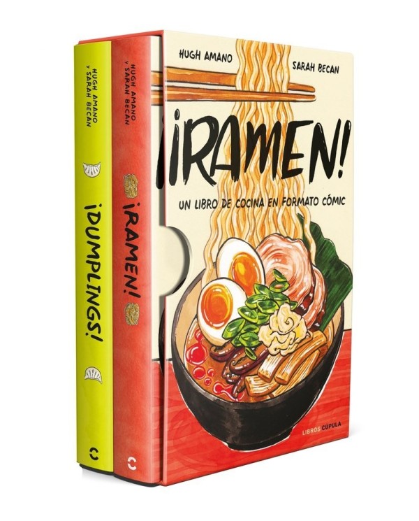 9788448039981,LIBROS CUPULA,ESTUCHE RAMEN + DUMPLINGS, , HUGH AMANO Y SARAH BECAN