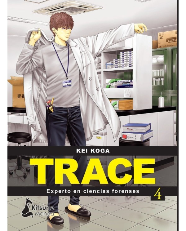 9788418524769,KITSUNE BOOKS,TRACE EXPERTO EN CIENCIAS FORENSES 4
, Manga, kei koga