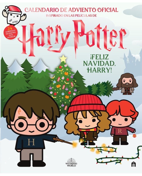 HARRY POTTER CALENDARIO DE ADVIENTO OFICIAL CON 24 SORPRESAS NAVIDEÑAS EN SU INTERIOR  9791259572868