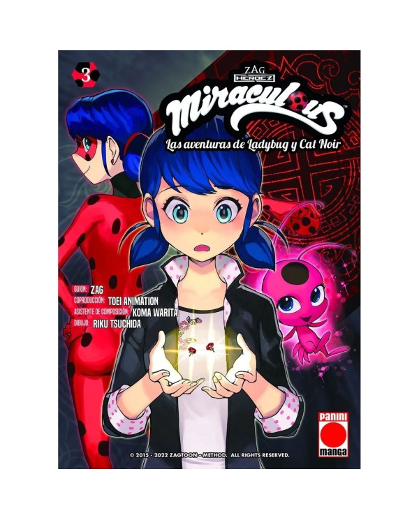 9788411508667,PANINI,MIRACULOUS : LAS AVENTURAS DE LADYBUG Y CAT NOIR 03, Manga, VARIOS AUTORES