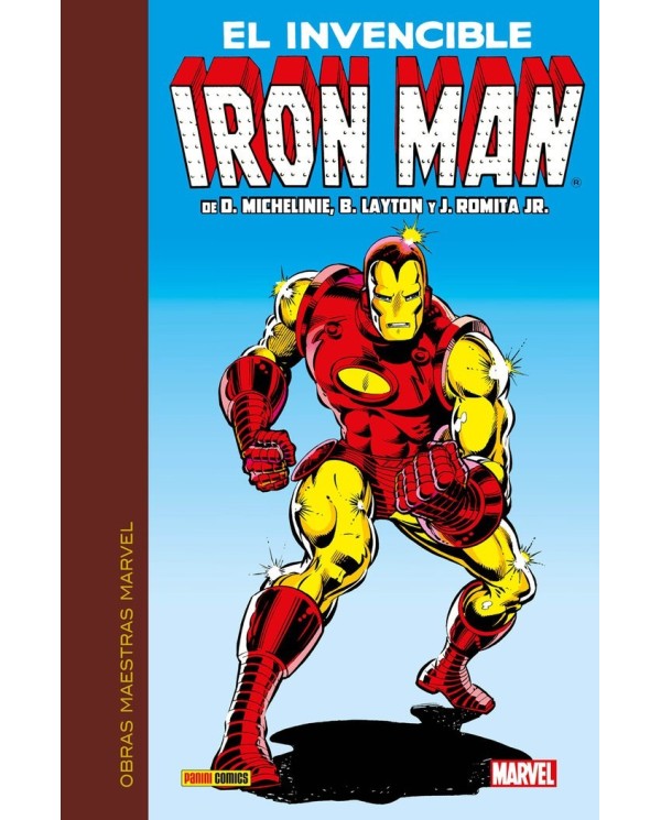 9788411504140 PANINI    OBRAS MAESTRAS MARVEL. EL INVENCIBLE IRON MAN DE MICHELINIE. ROMITA JR. Y LAYTON 1 DE 3 VARIOS AUTORES